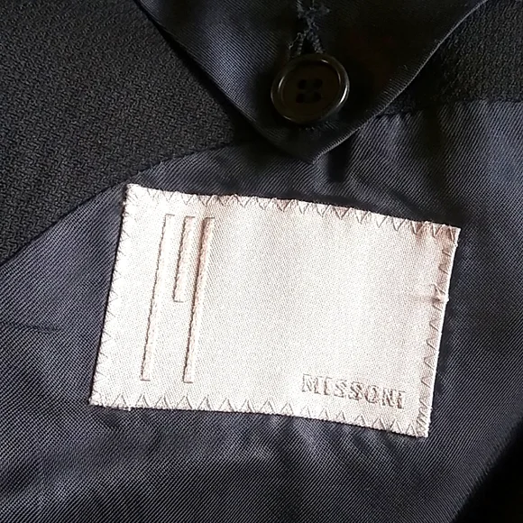 Missoni Virgin Wool Suit Jacket